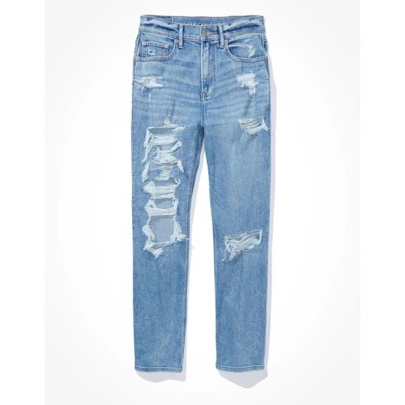 American Eagle AE Stretch Highest Waist '90s Boyfriend Jean sz 4 Women's - Picture 1 of 14